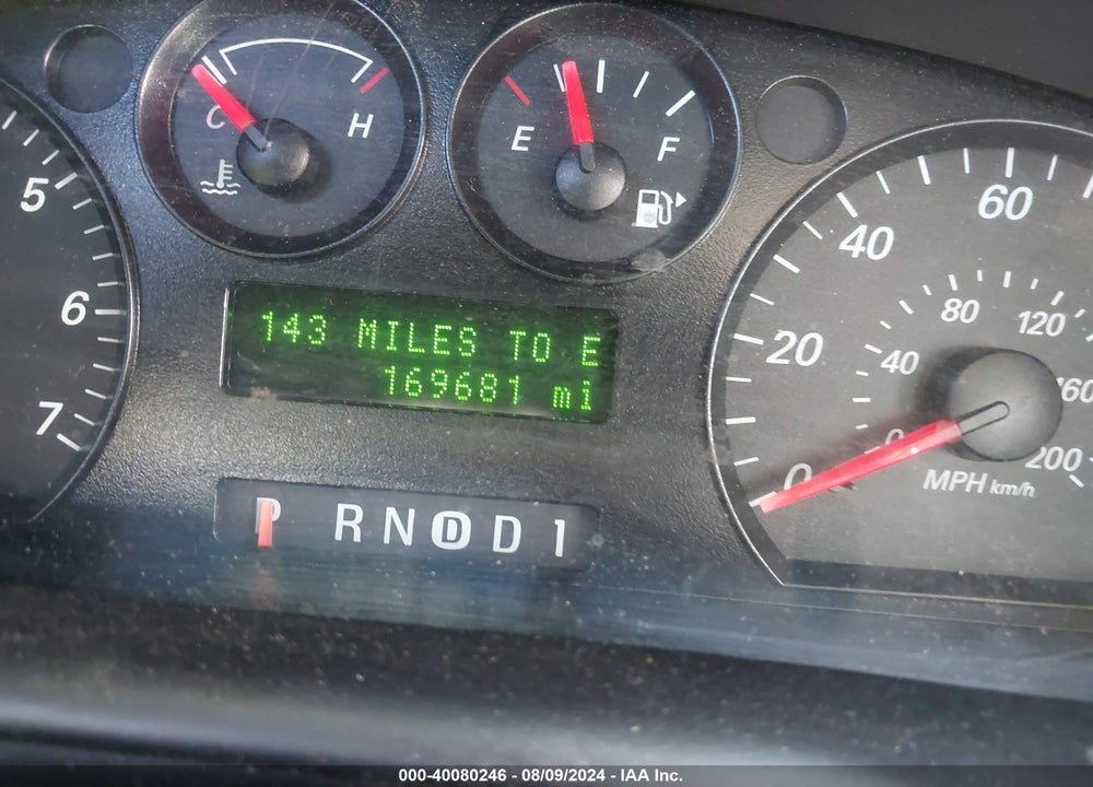 2007 FORD TAURUS SE VIN: 1FAFP53U97A126045