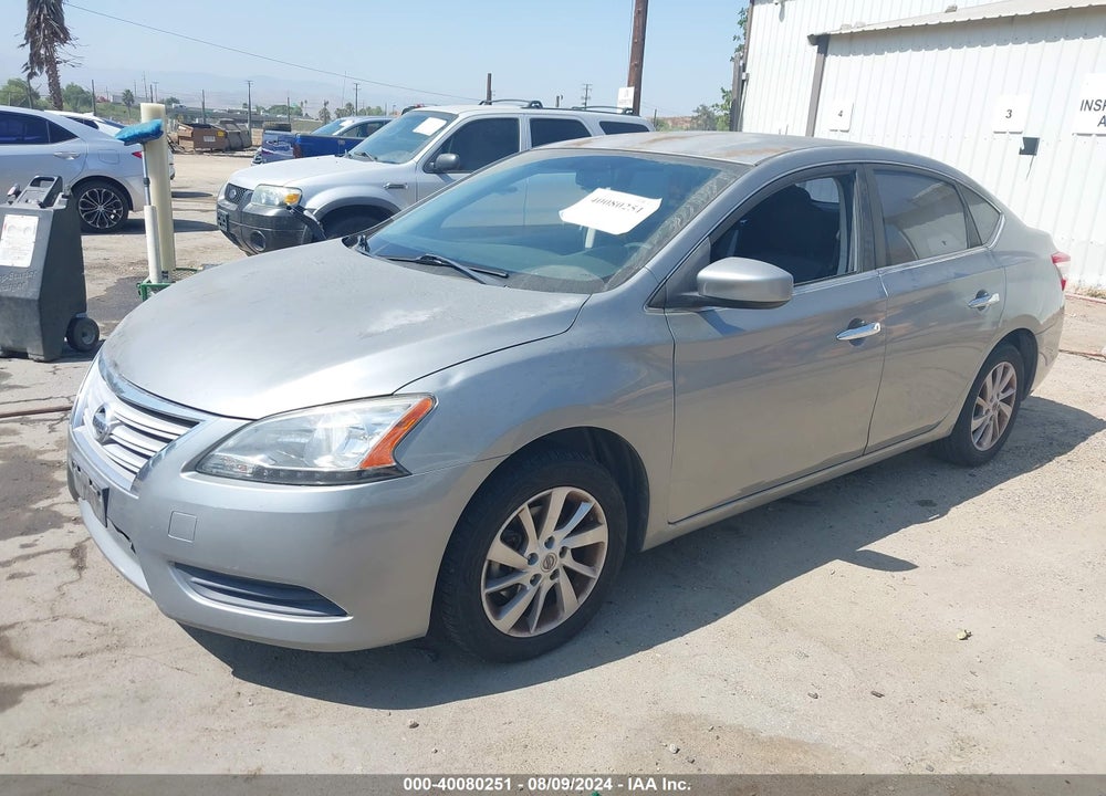 2014 NISSAN SENTRA SV VIN: 3N1AB7AP9EY248475