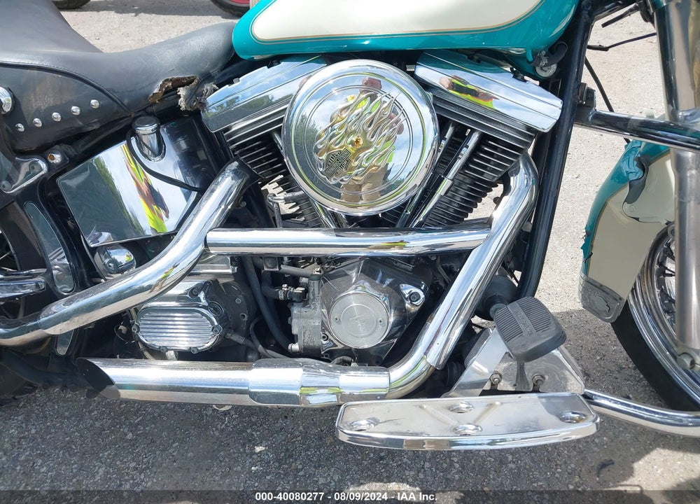1991 HARLEY-DAVIDSON FLSTC VIN: 1HD1BJL49MY027822