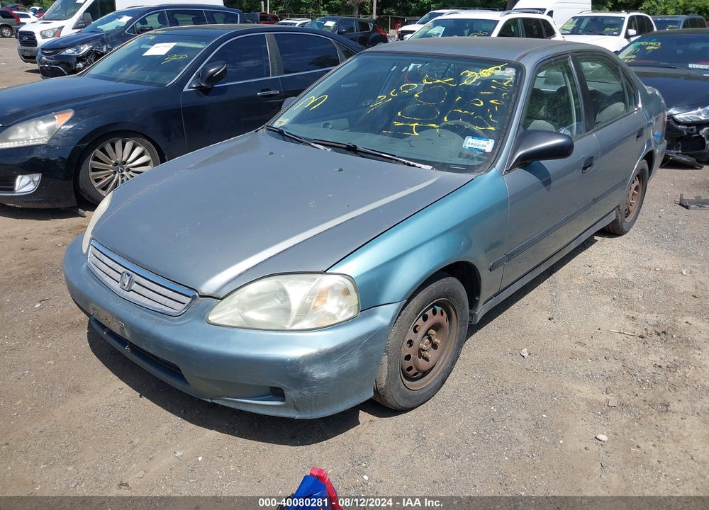 1999 HONDA CIVIC LX VIN: 2HGEJ6670XH578441