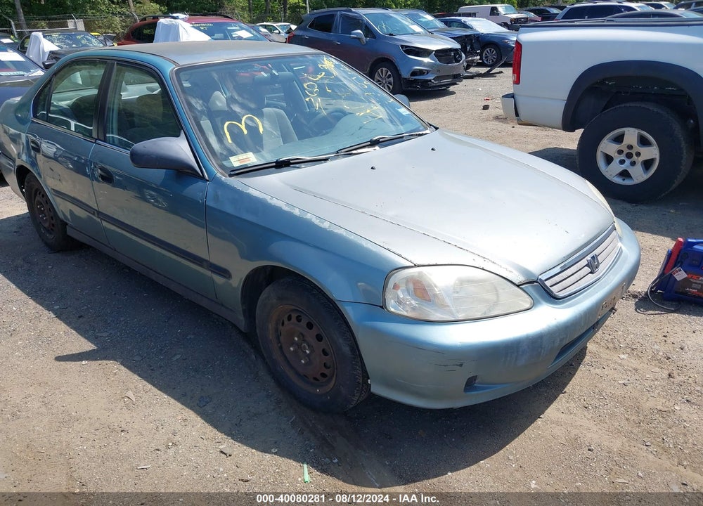 1999 HONDA CIVIC LX VIN: 2HGEJ6670XH578441