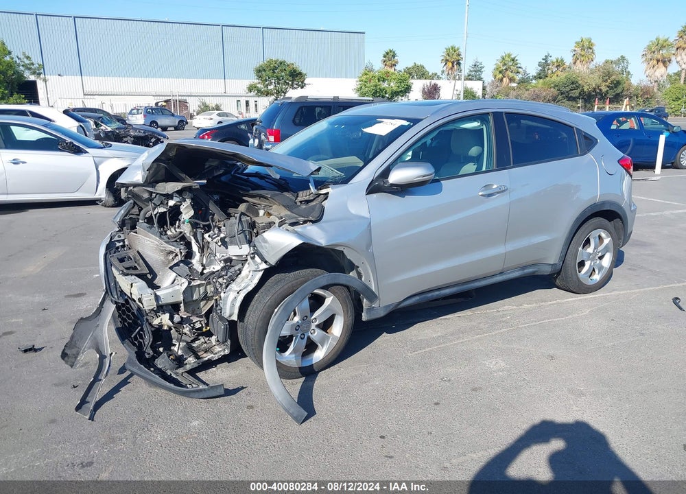 2016 HONDA HR-V EX-L VIN: 3CZRU5H72GM732450
