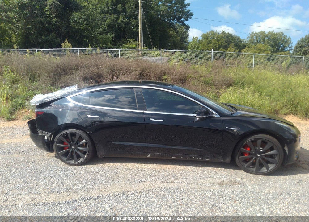 2020 TESLA MODEL 3 PERFORMANCE DUAL MOTOR ALL-WHEEL DRIVE VIN: 5YJ3E1ECXLF746856