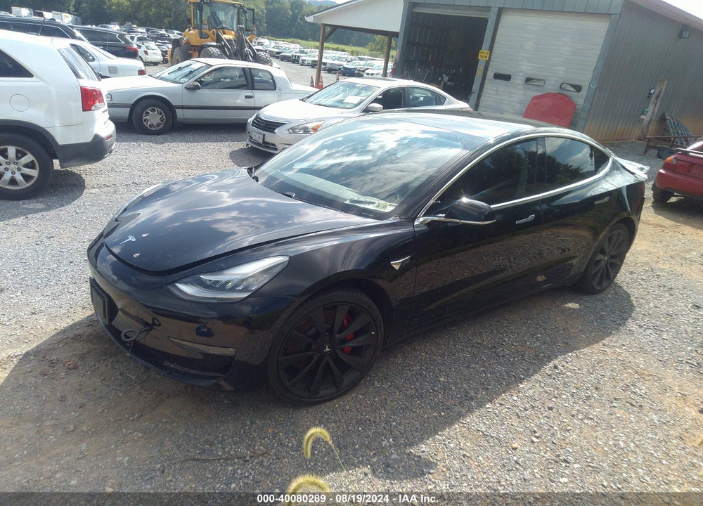 2020 TESLA MODEL 3 PERFORMANCE DUAL MOTOR ALL-WHEEL DRIVE VIN: 5YJ3E1ECXLF746856