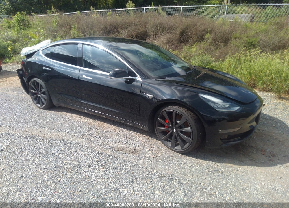 2020 TESLA MODEL 3 PERFORMANCE DUAL MOTOR ALL-WHEEL DRIVE VIN: 5YJ3E1ECXLF746856