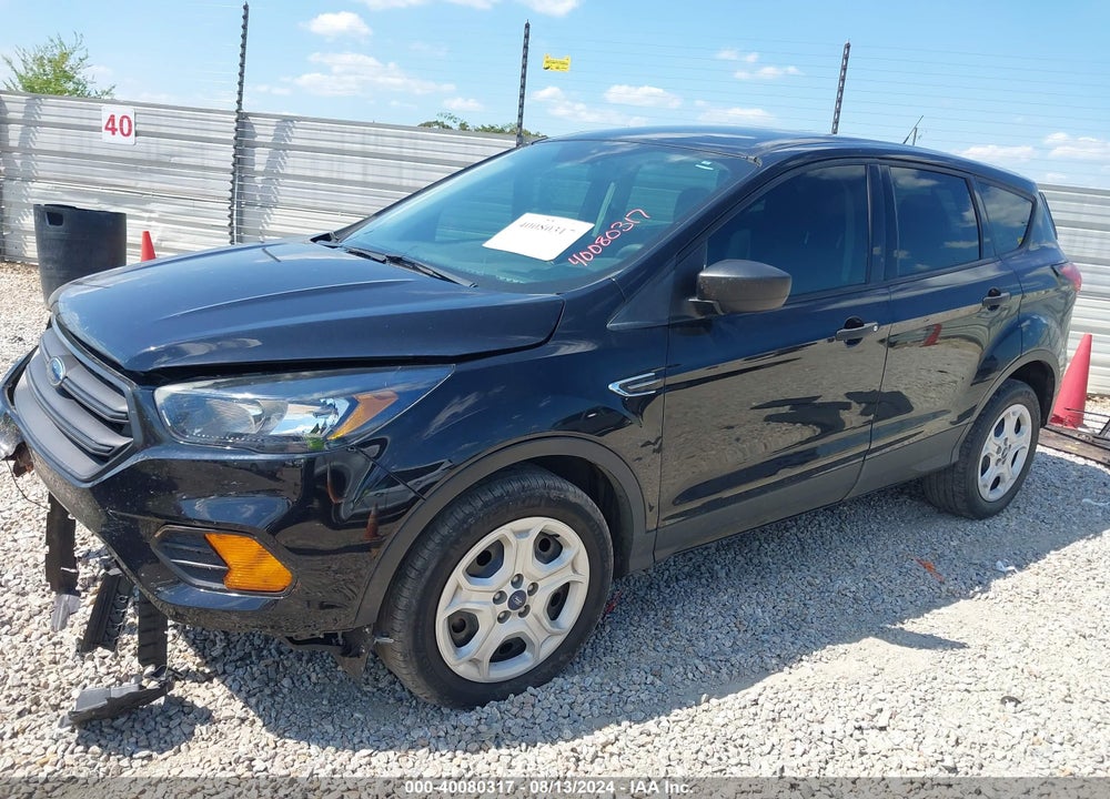 2019 FORD ESCAPE S VIN: 1FMCU0F74KUC45056