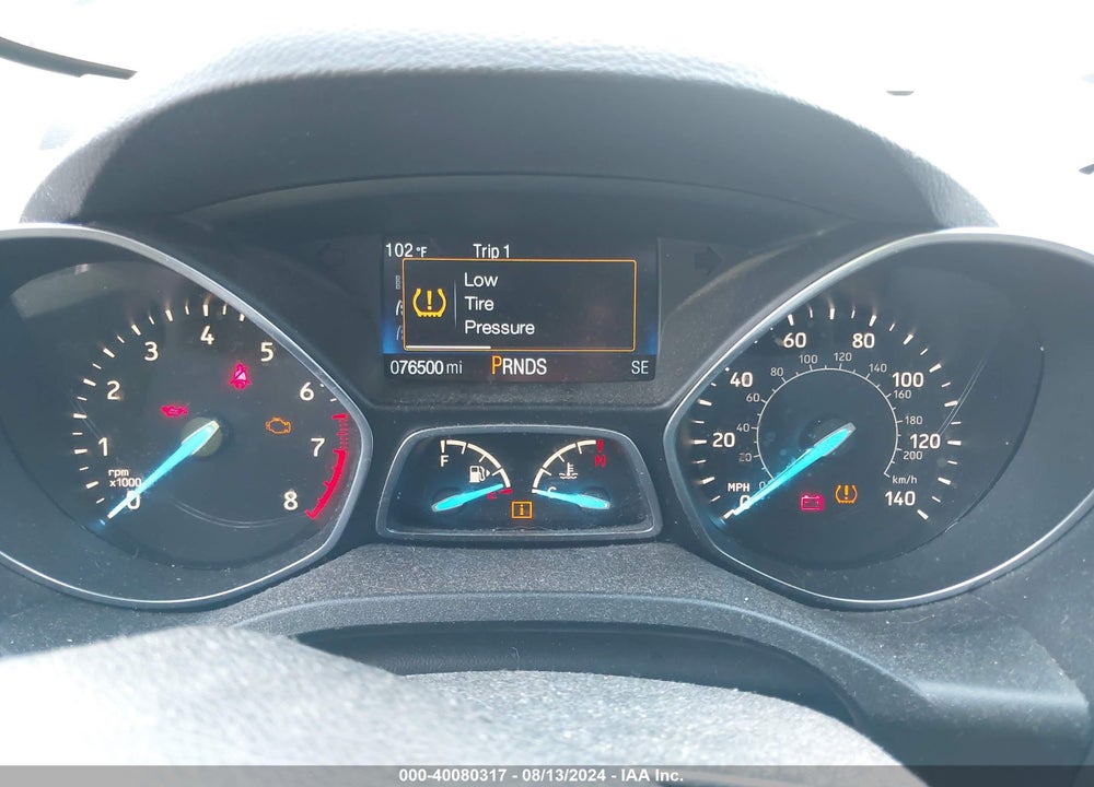 2019 FORD ESCAPE S VIN: 1FMCU0F74KUC45056
