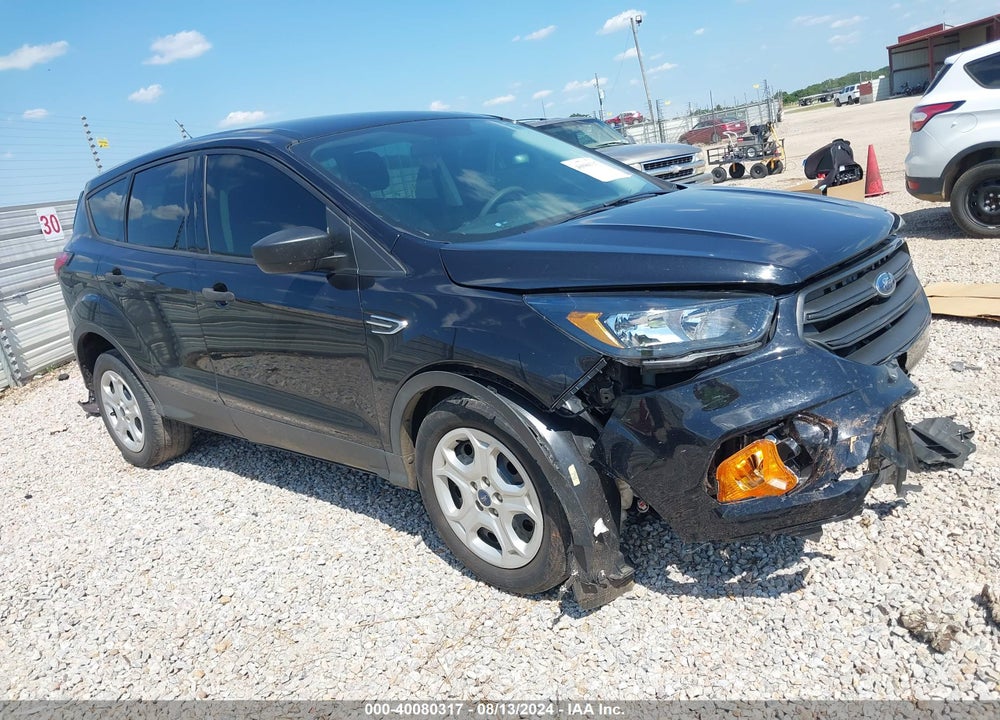2019 FORD ESCAPE S VIN: 1FMCU0F74KUC45056