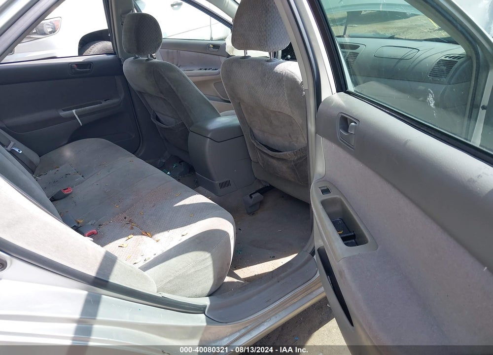 2004 TOYOTA CAMRY LE VIN: 4T1BE32K54U891522