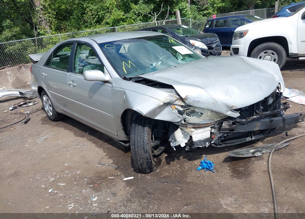 2004 TOYOTA CAMRY LE VIN: 4T1BE32K54U891522