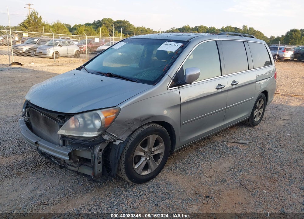 2010 HONDA ODYSSEY TOURING VIN: 5FNRL3H92AB030039