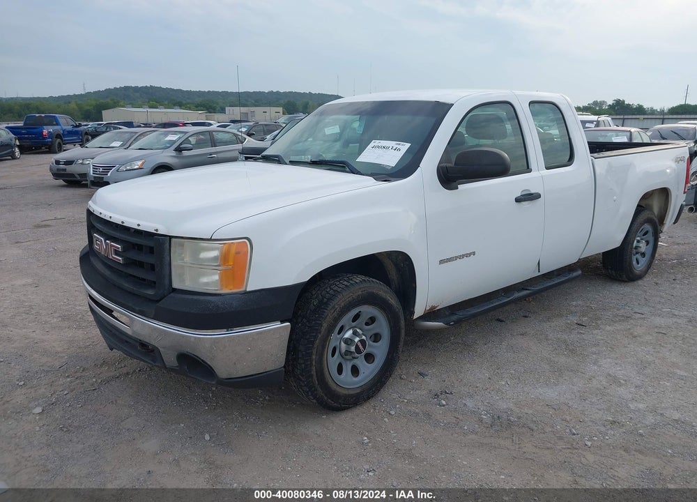 2010 GMC SIERRA 1500 WORK TRUCK VIN: 1GTSKTE39AZ132517