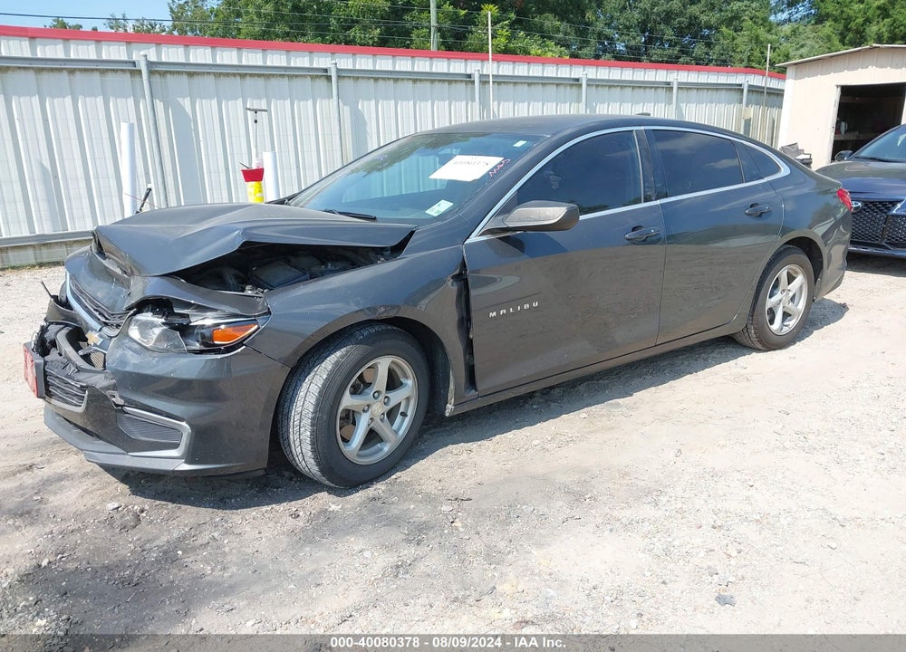 2017 CHEVROLET MALIBU LS VIN: 1G1ZB5ST3HF116414