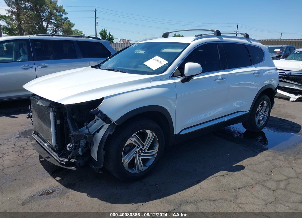 2022 HYUNDAI SANTA FE SEL VIN: 5NMS64AJ6NH372794