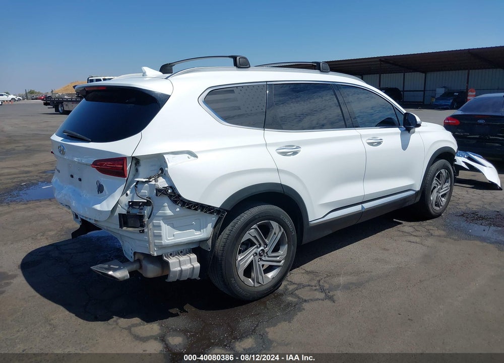2022 HYUNDAI SANTA FE SEL VIN: 5NMS64AJ6NH372794