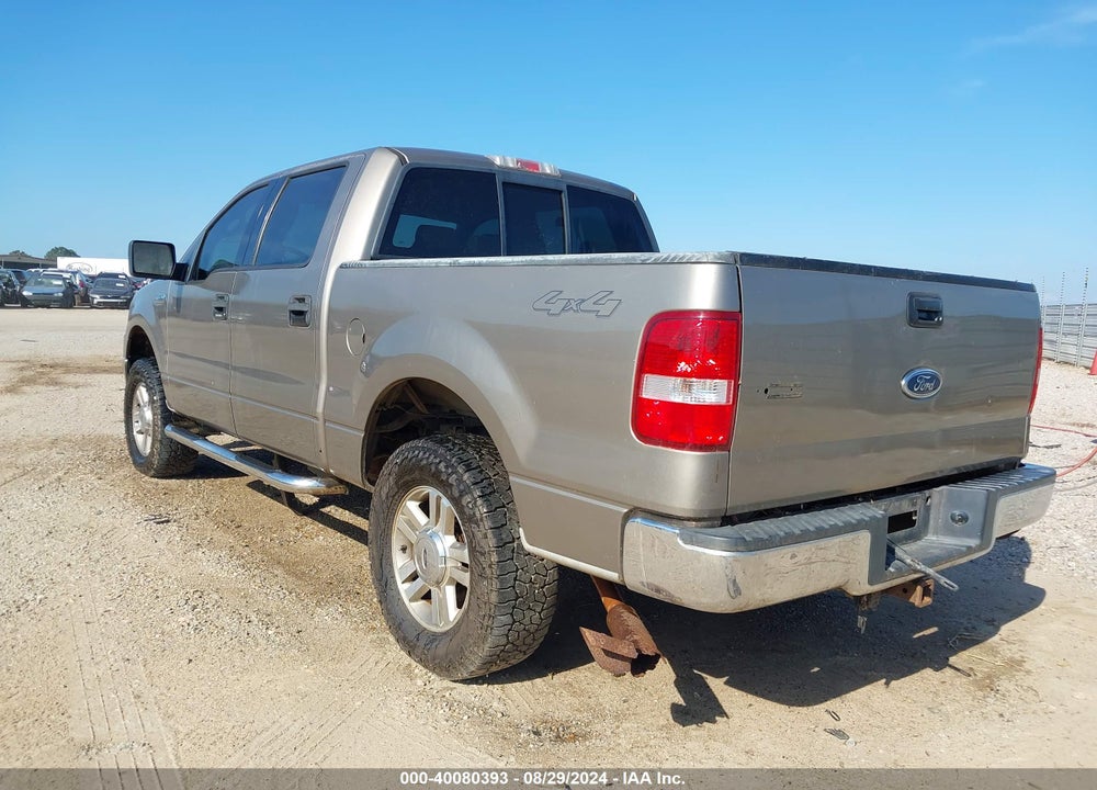 2004 FORD F-150 VIN: 1FTPW14544FA24278