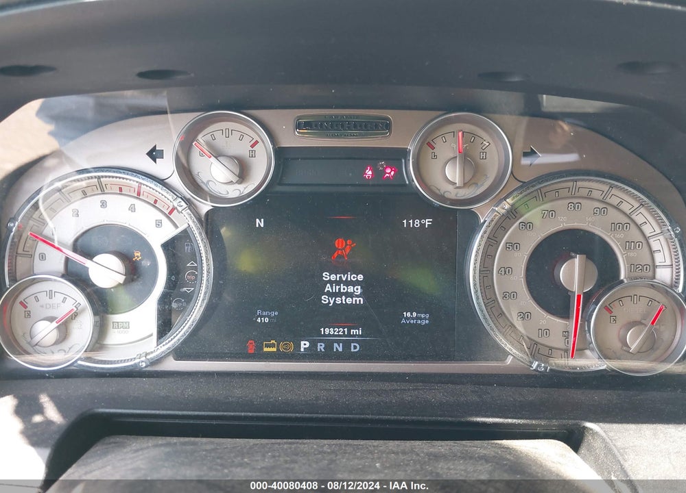 2013 RAM 2500 LAIE LONGHORN VIN: 3C6UR5PL0DG536170