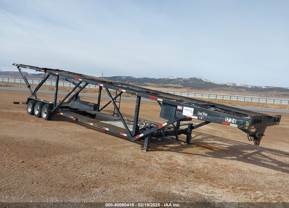 2008 KAUFMAN TRAILERS SEMI HAULER TRAILER VIN: 5V6FE44298L001724