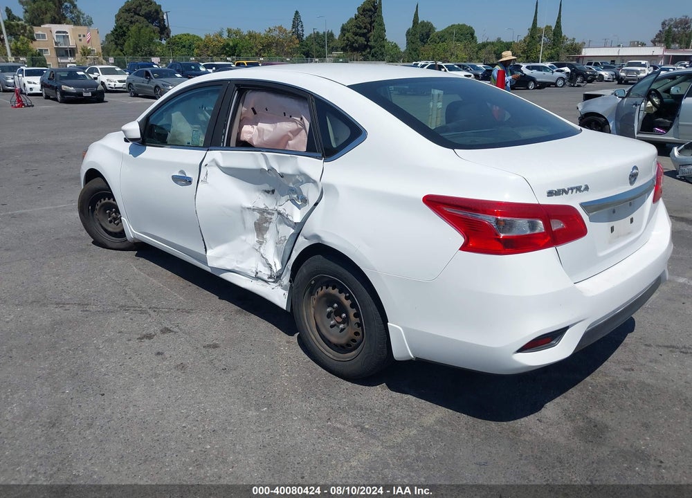 2017 NISSAN SENTRA S VIN: 3N1AB7AP8HY376646