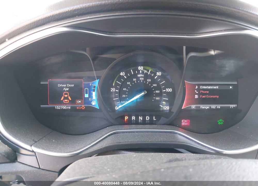 2017 FORD FUSION HYBRID TITANIUM VIN: 3FA6P0RU8HR314833