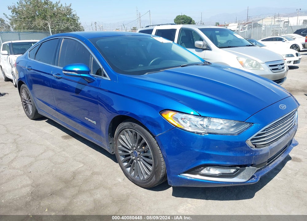 2017 FORD FUSION HYBRID TITANIUM VIN: 3FA6P0RU8HR314833