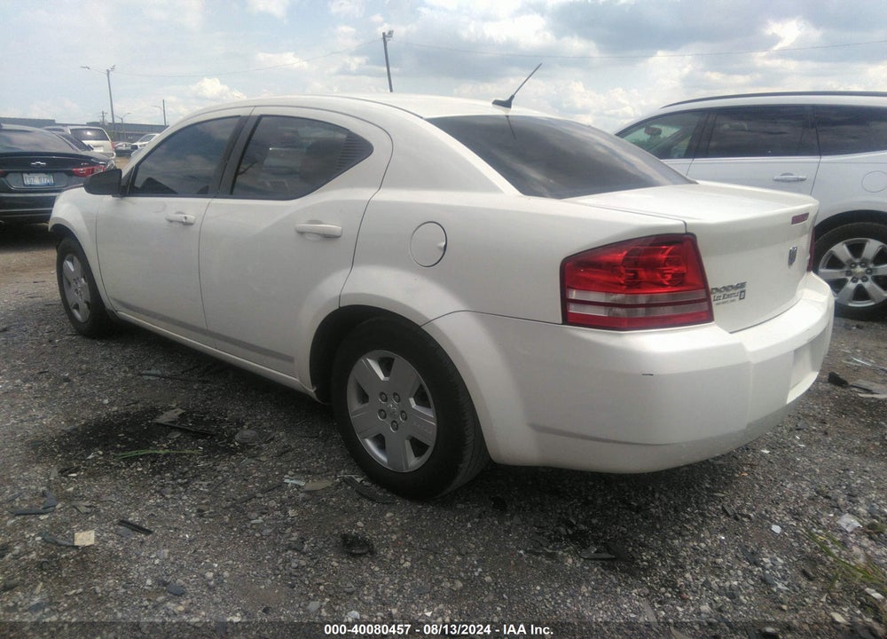 2010 DODGE AVENGER VIN: 1B3CC4FB1AN178400