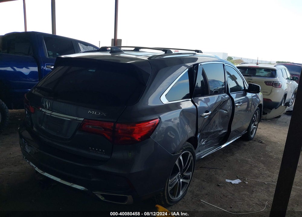 2017 ACURA MDX ADVANCE PKG VIN: 5FRYD4H87HB027720