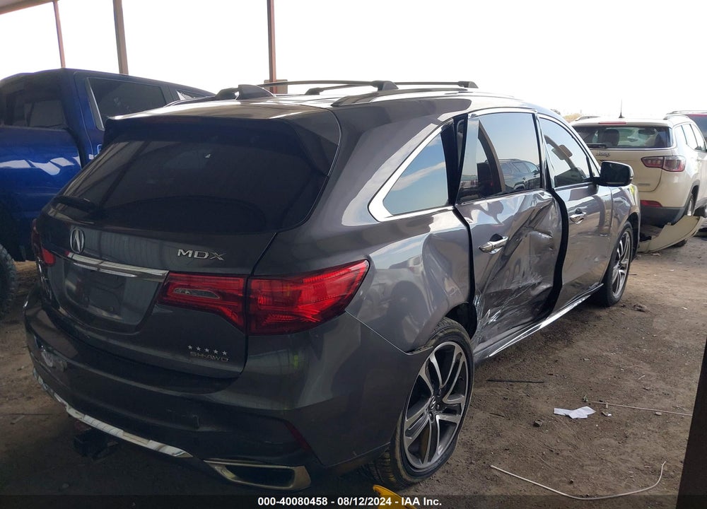 2017 ACURA MDX ADVANCE PKG VIN: 5FRYD4H87HB027720