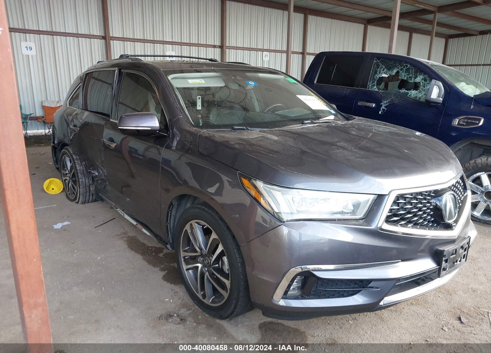 2017 ACURA MDX ADVANCE PKG VIN: 5FRYD4H87HB027720