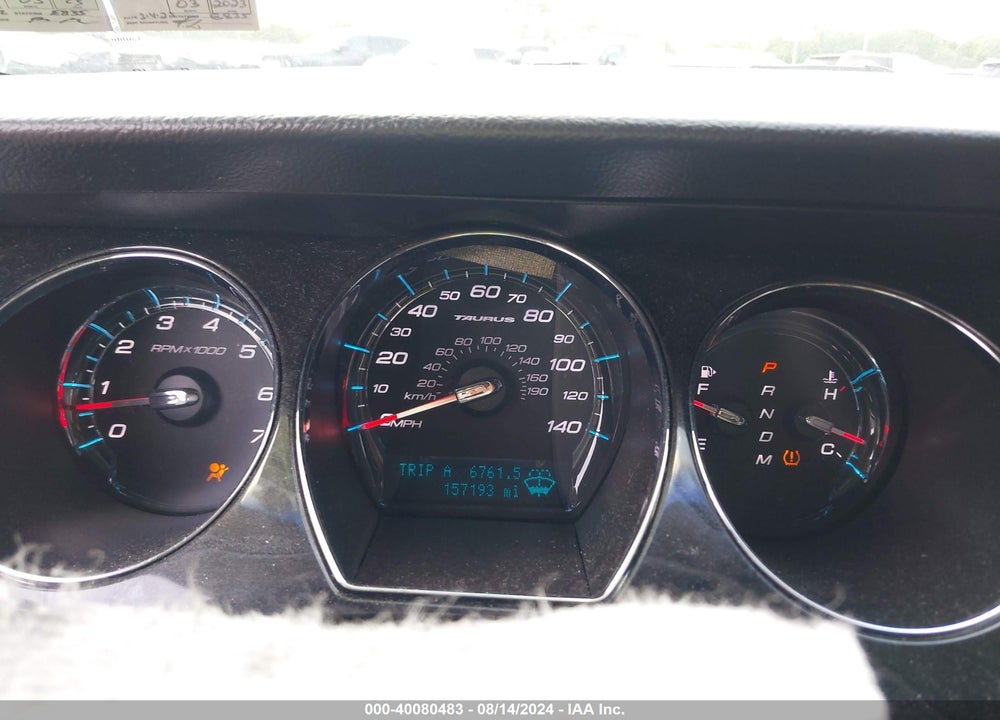 2012 FORD TAURUS LIMITED VIN: 1FAHP2FW3CG133097