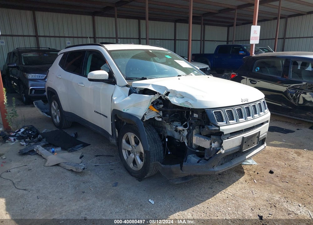 2018 JEEP COMPASS LATITUDE FWD VIN: 3C4NJCBB5JT134056