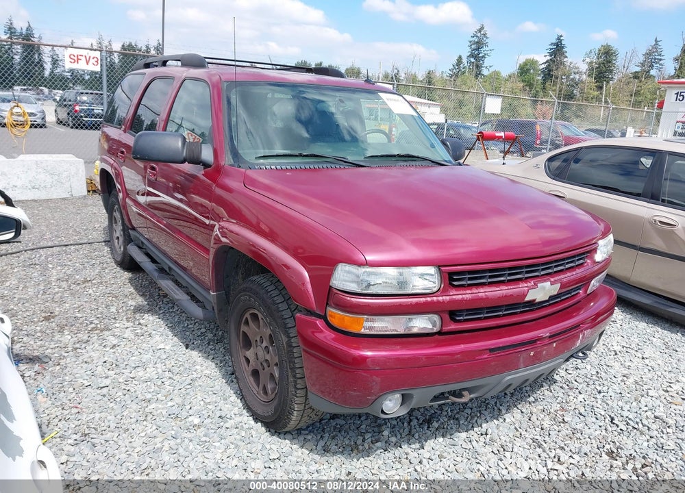 2004 CHEVROLET TAHOE VIN: 1GNEK13Z94R227843