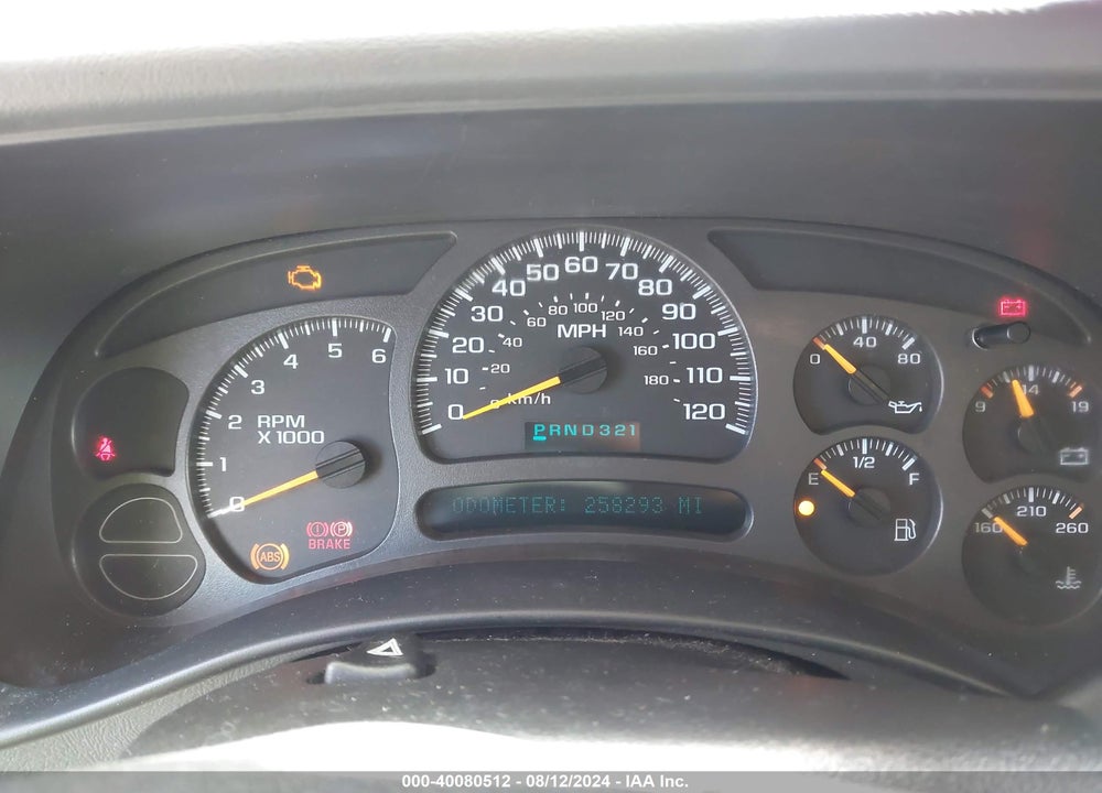 2004 CHEVROLET TAHOE VIN: 1GNEK13Z94R227843