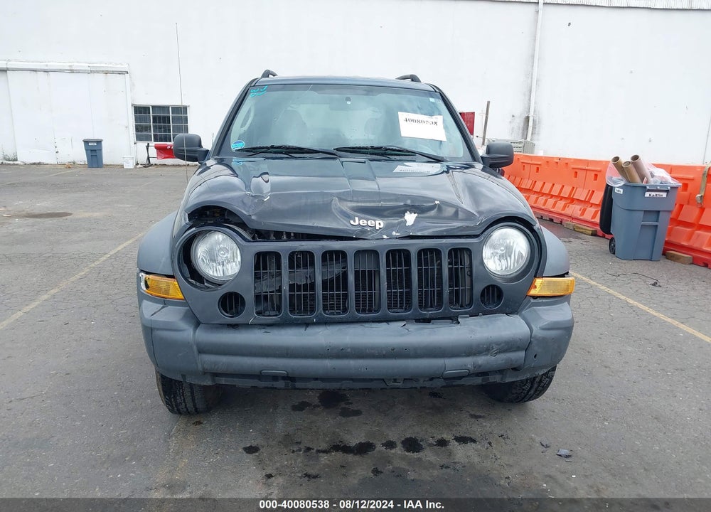 2007 JEEP LIBERTY SPORT VIN: 1J4GL48K47W529634