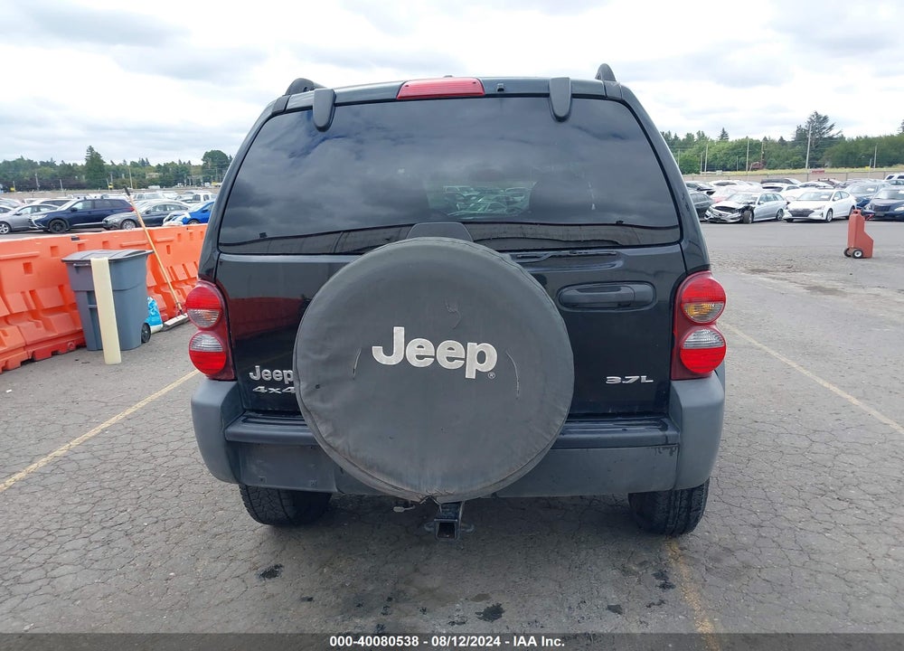 2007 JEEP LIBERTY SPORT VIN: 1J4GL48K47W529634