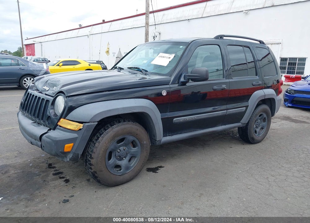 2007 JEEP LIBERTY SPORT VIN: 1J4GL48K47W529634