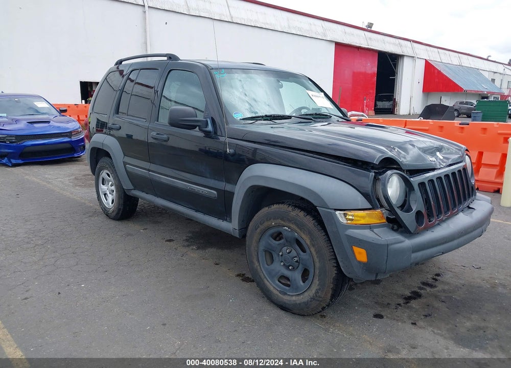 2007 JEEP LIBERTY SPORT VIN: 1J4GL48K47W529634