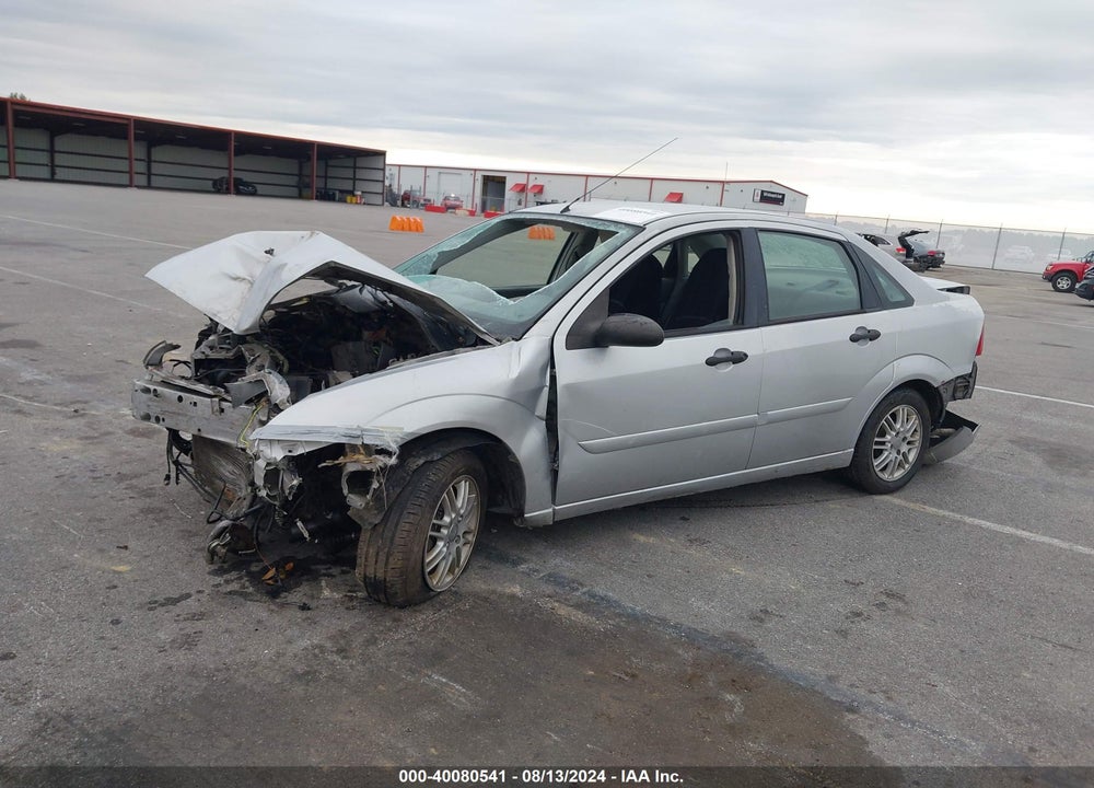 2005 FORD FOCUS ZX4 VIN: 1FAFP34N45W186214