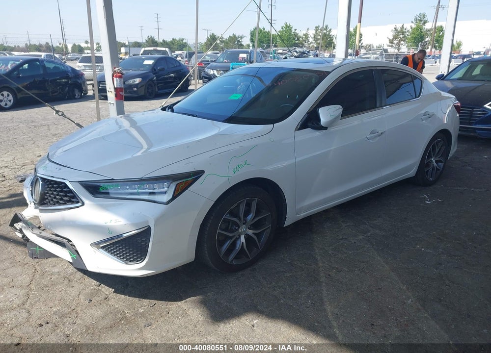 2020 ACURA ILX PREMIUM PACKAGE/TECHNOLOGY PACKAGE VIN: 19UDE2F71LA007283