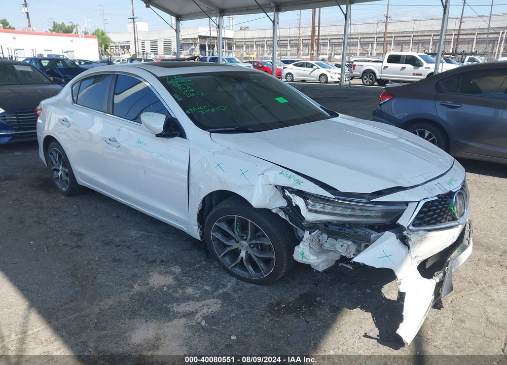 2020 ACURA ILX PREMIUM PACKAGE/TECHNOLOGY PACKAGE VIN: 19UDE2F71LA007283