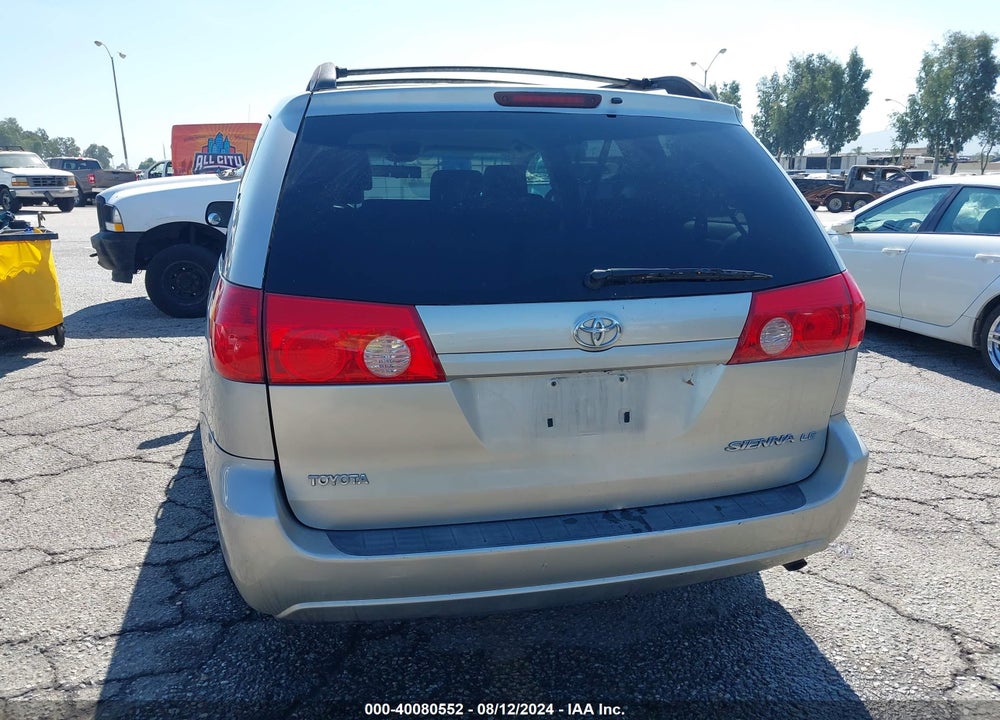 2008 TOYOTA SIENNA LE VIN: 5TDZK23C58S188865