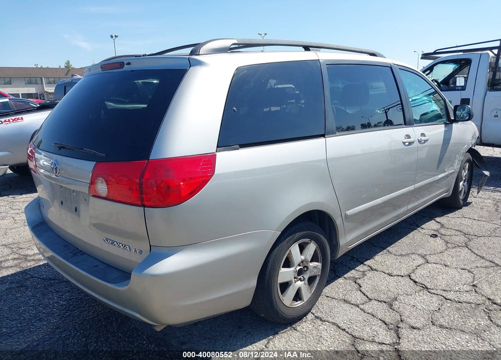 2008 TOYOTA SIENNA LE VIN: 5TDZK23C58S188865