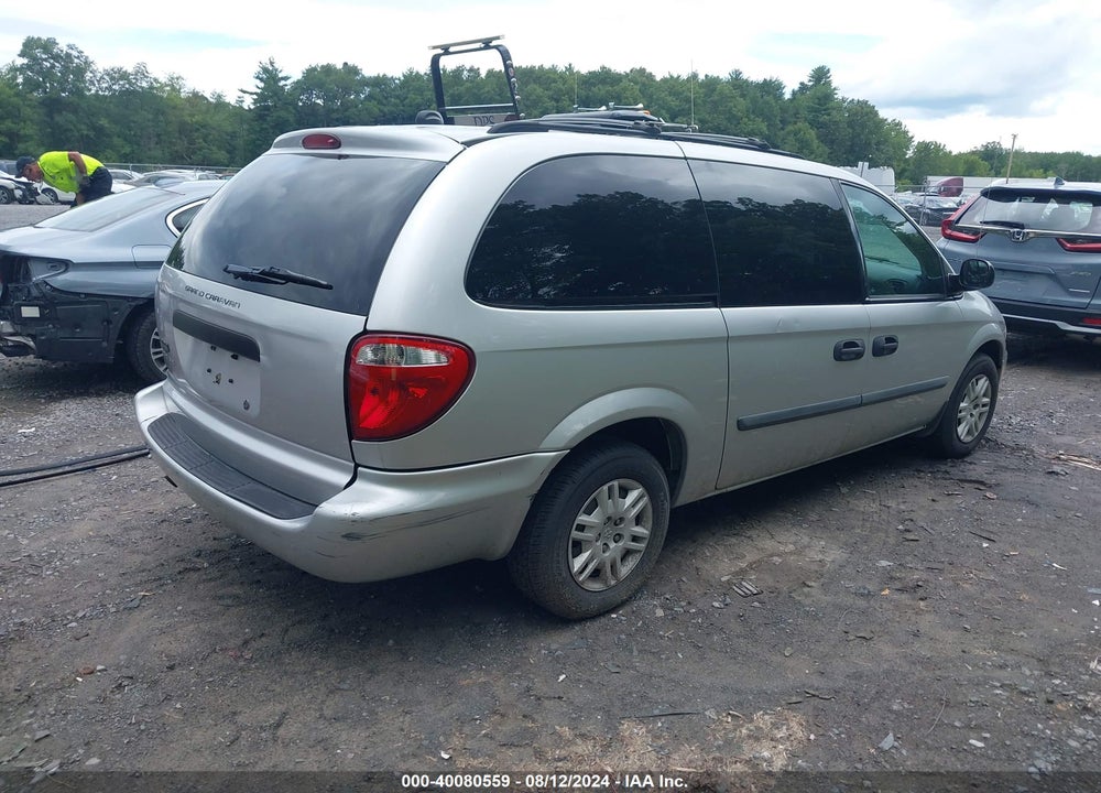 2006 DODGE GRAND CARAVAN SE VIN: 1D4GP24R06B722132