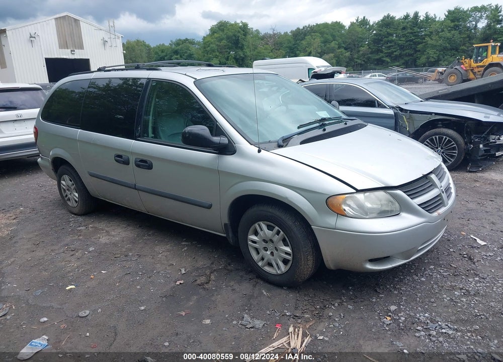 2006 DODGE GRAND CARAVAN SE VIN: 1D4GP24R06B722132