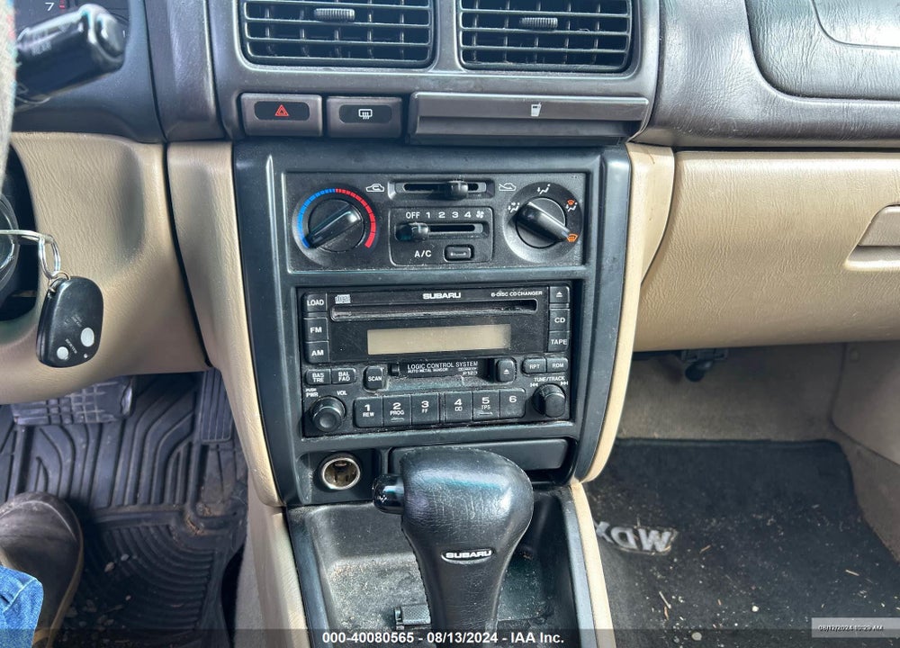 2002 SUBARU FORESTER S VIN: JF1SF65592H709289
