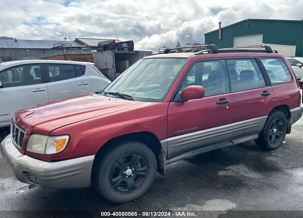 2002 SUBARU FORESTER S VIN: JF1SF65592H709289