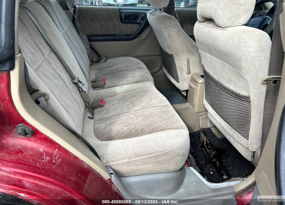 2002 SUBARU FORESTER S VIN: JF1SF65592H709289