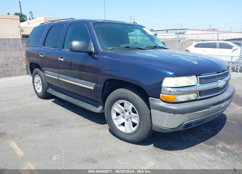 2005 CHEVROLET TAHOE LS VIN: 1GNEC13V55R117643
