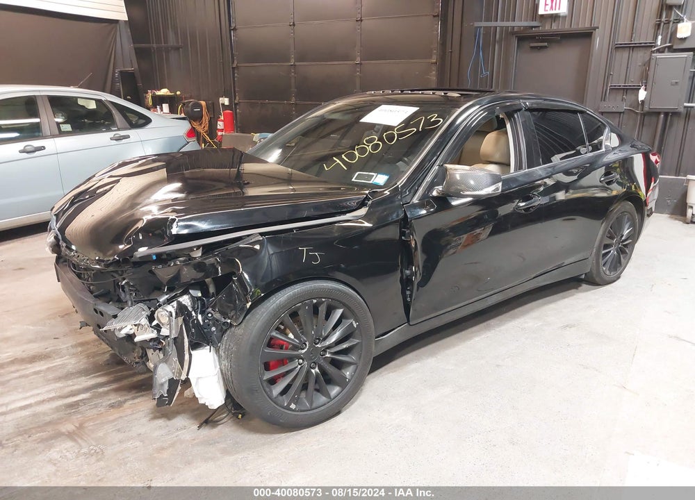 2018 INFINITI Q50 3.0T LUXE VIN: JN1EV7ARXJM430922
