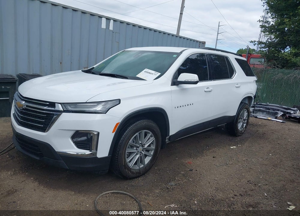 2022 CHEVROLET TRAVERSE AWD LT CLOTH VIN: 1GNEVGKW9NJ117084